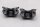 Kit de colliers de pompe de frein avant, noir Harley-Davidson universell