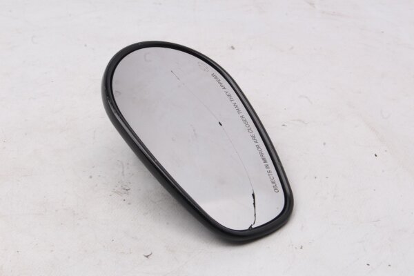Rearview mirror, oval black, right-hand threaded Harley-Davidson universell