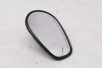 Rearview mirror, oval black, right-hand threaded...