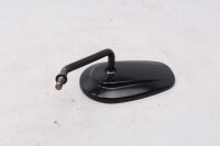 Rearview mirror, oval black, right-hand threaded Harley-Davidson universell
