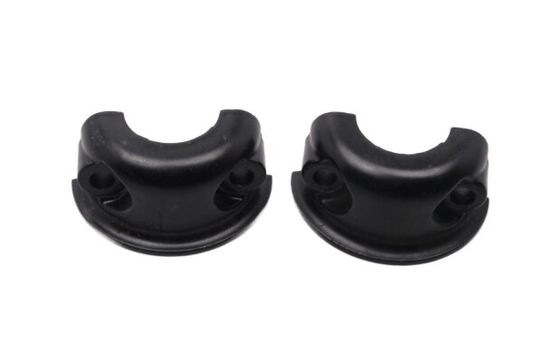 Front brake pump clamp set, black Harley-Davidson universell