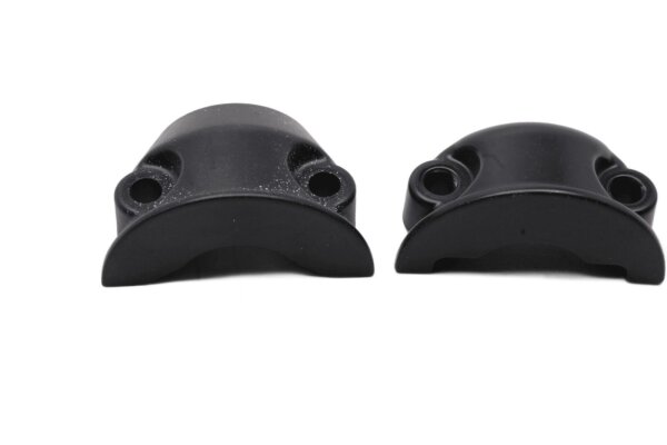Bremspumpen Klemmschellen vorne schwarz Satz Harley-Davidson universell