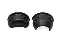 Front brake pump clamp set, black Harley-Davidson universell