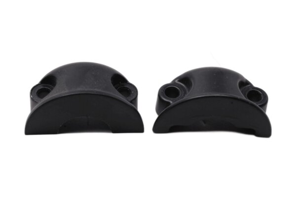 Abrazadera de la bomba de freno delantero, negra, juego de dos Harley-Davidson universell