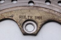 Bagbremseskive, boret, bremsesystembeslag Kawasaki ZR 7S ZR750F 99-04