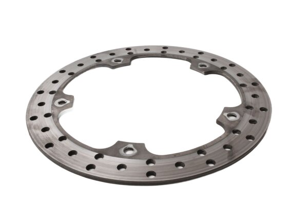 Front brake discs are drilled; brake system is bolted on. BMW R 1100 GS 259 0409 93-99