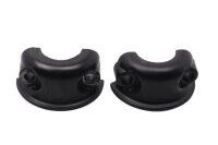 Front brake pump clamp set, black Harley-Davidson universell