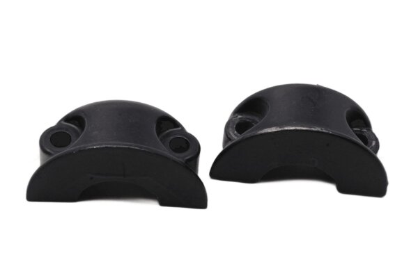 Front brake pump clamp set, black Harley-Davidson universell