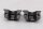 Front brake pump clamp set, black Harley-Davidson universell