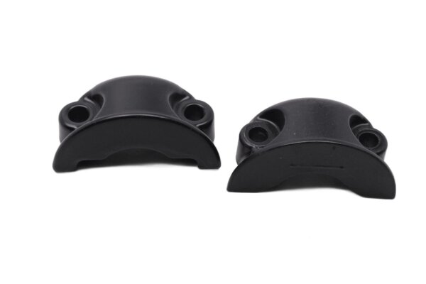 Abrazadera de la bomba de freno delantero, negra, 2 piezas Harley-Davidson universell