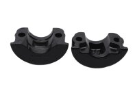 Abrazadera de la bomba de freno delantero, negra, 2 piezas Harley-Davidson universell