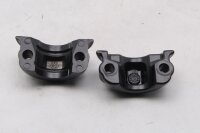Abrazadera de la bomba de freno delantero, negra, 2 piezas Harley-Davidson universell