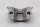 Front brake pump clamp, grey, two-hole clamp Harley-Davidson universell