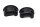 Front brake pump clamp, black, double clamp Harley-Davidson universell