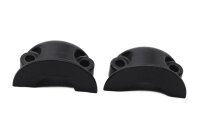Front brake pump clamp set, black Harley-Davidson universell