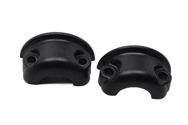 Bremspumpen Klemmschellen vorne schwarz Set Harley-Davidson universell