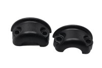 Front brake pump clamp set, black Harley-Davidson universell