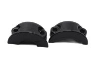 Front brake pump clamp set, black Harley-Davidson universell