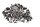 Motorskruvsats, skruvsats, muttrar BMW R 1200 RT R12T K26 0368 05-09