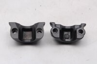 Abrazadera de bomba de freno, delantera, negra, juego de frenos Harley-Davidson universell