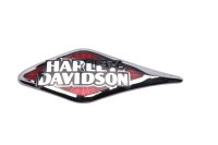 Emblem, tank logo, decorative logo, chrome red lettering...