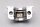 Front brake pump clamp, chrome clamp holder Harley-Davidson universell