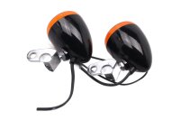 Indicator set black orange housing left right...