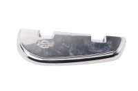 Chrome footrest bracket mounting plate for rear passenger...