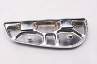 Plaque de fixation chromée pour repose-pieds passager arrière Harley-Davidson universell