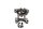 Bloque de cojinetes del árbol de levas bloque de balancines derecho BMW R 1200 RT R12T K26 0368 05-09