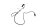 ABS-sensor forreste bremsesystem linjesignalsender BMW R 1100 GS 259 0409 93-99