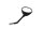 Left mirror, rearview mirror, round handlebars, black BMW R 1100 GS 259 0409 93-99