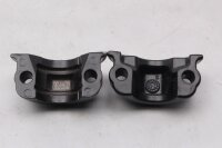 Collier de maître-cylindre de frein avant, noir, double collier, 2 Harley-Davidson universell