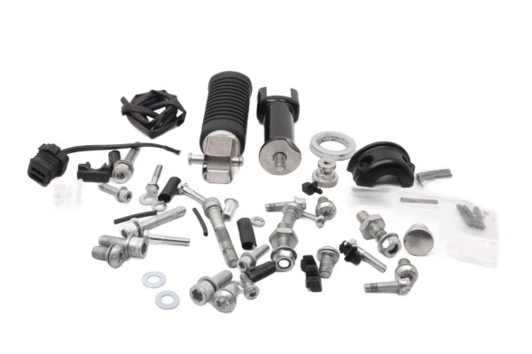 Schroefset, kuip, frame, rubberen onderdelen, voetsteun Harley-Davidson universell
