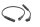 Universal XL high-quality ignition cable and spark plug connector Harley-Davidson universell