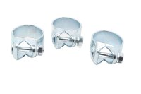 Exhaust clamps 55.5mm manifold connection holder set...