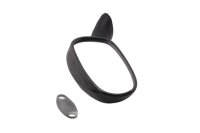 Left mirror, rearview mirror, black, mounting bracket...