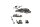 Schroevenset, kuip, frame, set, moeren BMW R 1100 GS 259 0409 93-99