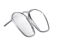 Pair of chrome mirrors, left and right Harley-Davidson...