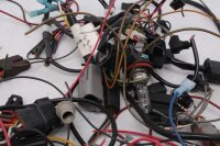 Wiring harness, connectors, electrical components, cables, fuse box Unbekannt Konvolut