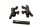 Kipphebelachse links Kipphebel Welle Satz Einlass BMW R 1100 GS 259 0409 93-99