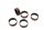 Manchons de collecteur déchappement, bagues détanchéité, joint déchappement Buell 1125 R 1125R 08-10