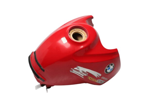 Fuel tank, gasoline tank, red, tank cap attachment BMW R 1100 GS 259 0409 93-99