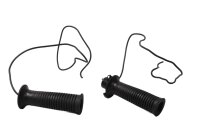 Uppvärmda handtag vänster höger handtag uppvärmt handtag gummi BMW R 1100 GS 259 0409 93-99