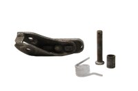Front left footrest, footrest bracket, rubber spring BMW R 1100 GS 259 0409 93-99