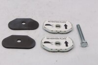 plaque de verrouillage du kit de fixation du réservoir de carburant Buell S3T 1200 Thunderbolt 97-97