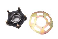 Chainring carrier, rear wheel hub Honda NT 650 V Deauville RC47 98-01