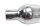Chromen uitlaatdemper Harley-Davidson Road King 1442 FLHR 04-04