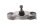 Punto di fissaggio inferiore del cuscinetto del cannotto di sterzo sul ponte della forcella. BMW R 1150 GS R21 0415 99-04