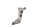 Right footrest bracket, passenger seat Honda NT 650 V Deauville RC47 98-01